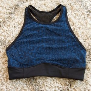 Lucy High Impact Sports Bra NWOT Dark Blue